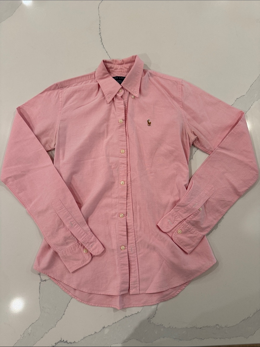 Ralph Lauren Light Pink Button-Down Shirt